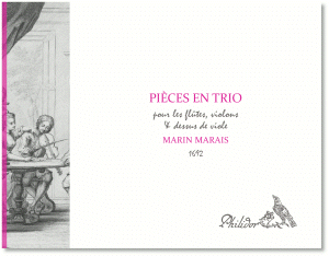 Marais, Marin | Pièces en trio (1692)